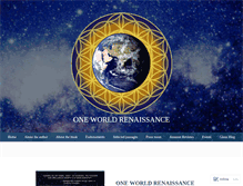 Tablet Screenshot of oneworldrenaissance.com